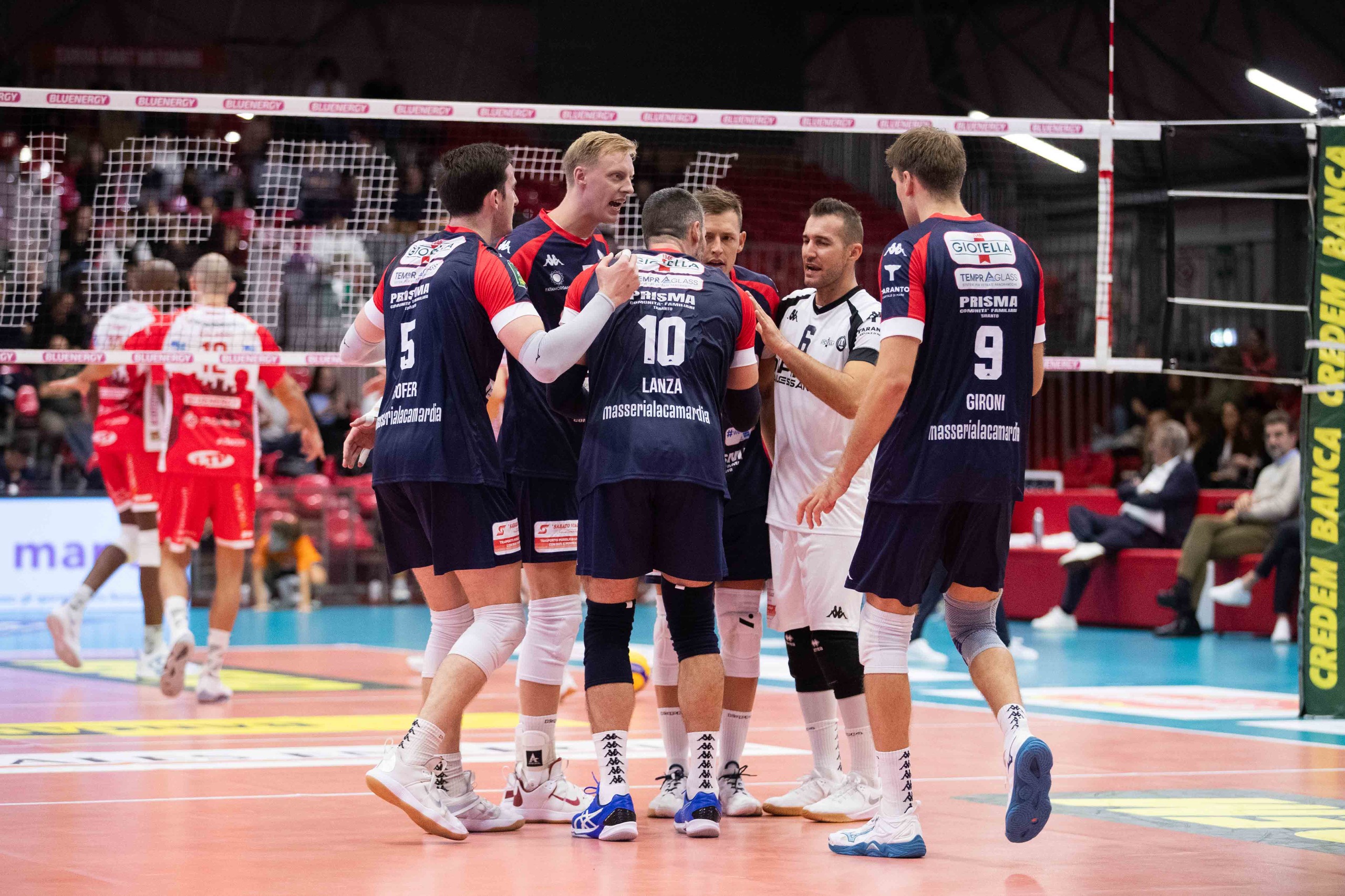 Taranto ci prova, ma Piacenza vince in 4 set