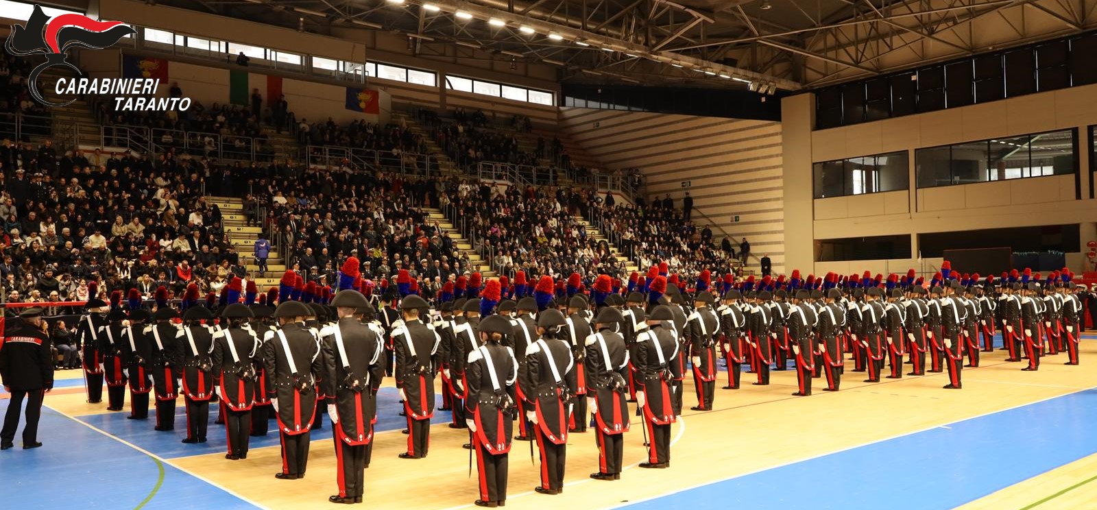 Giuramento degli allievi del 143° Corso Formativo della Scuola Allievi Carabinieri di Taranto