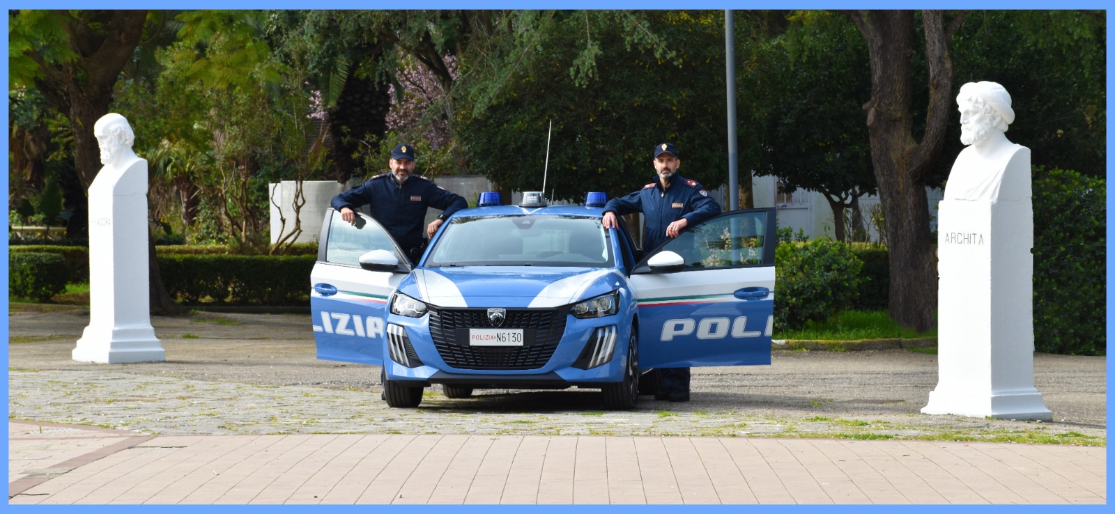 A Taranto la Polizia ha la sua auto elettrica